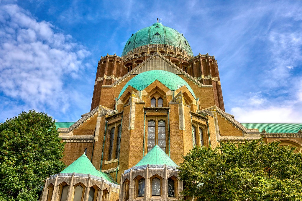 HDR Abbaye Basilique Koekelberg kerk eglise kerkfotografie religie religion bedevaart rooms katholiek kathedraal pelgrimage cathedrale klooster basiliek